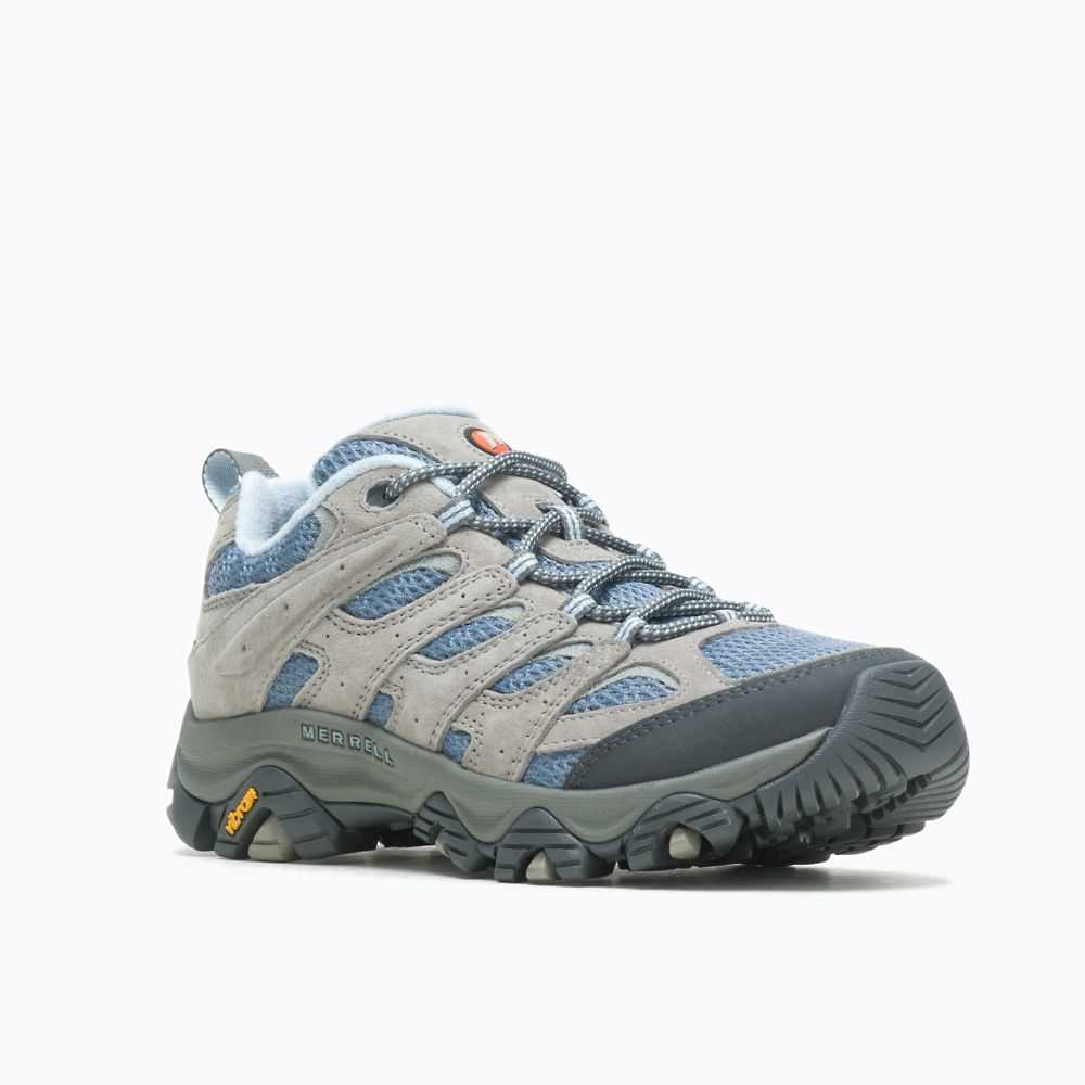 Zapatillas Monta a Merrell Pagina Oficial Moab 3 Wide Mujer Gris